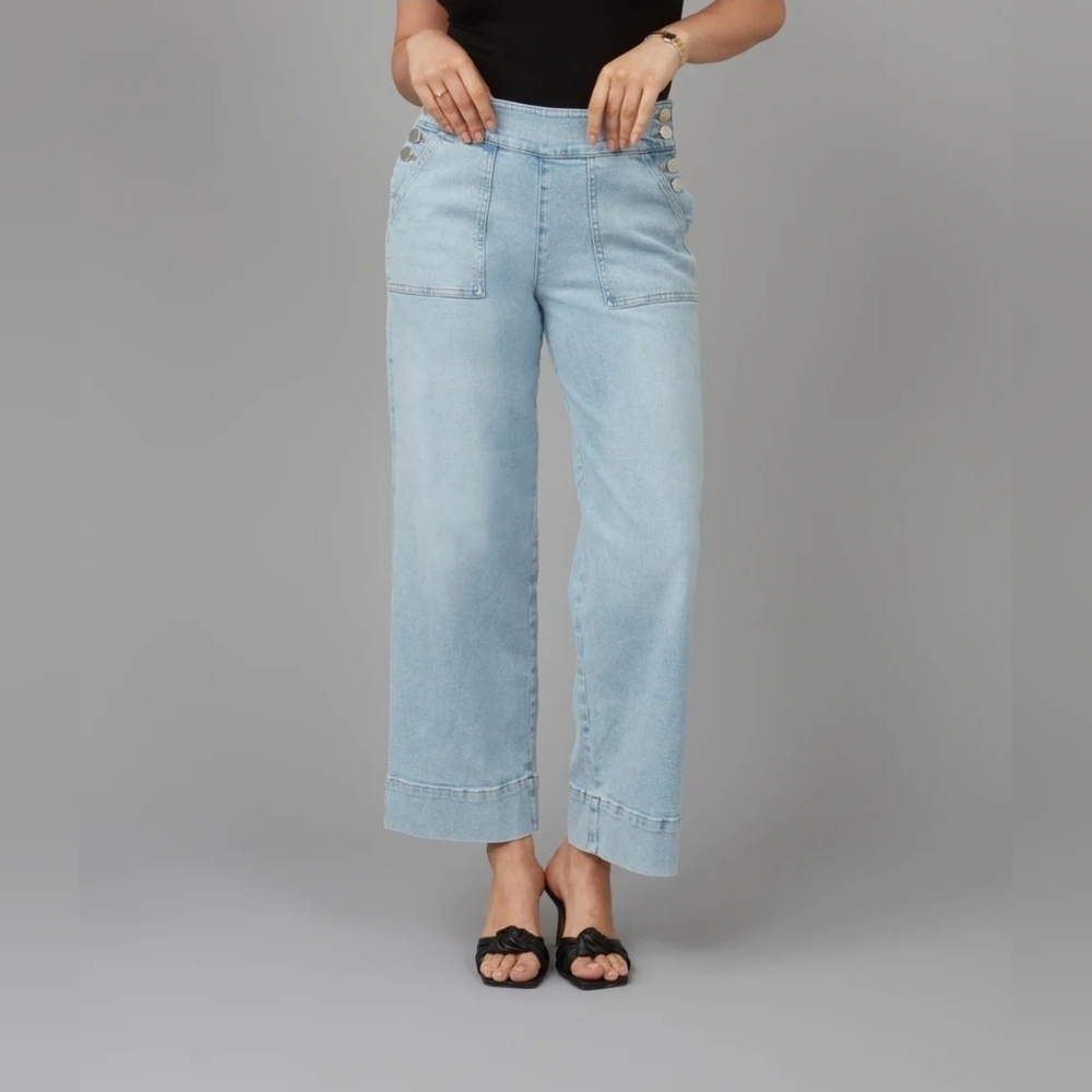 Lola Jeans The Colette-CM High Rise Wide Leg
